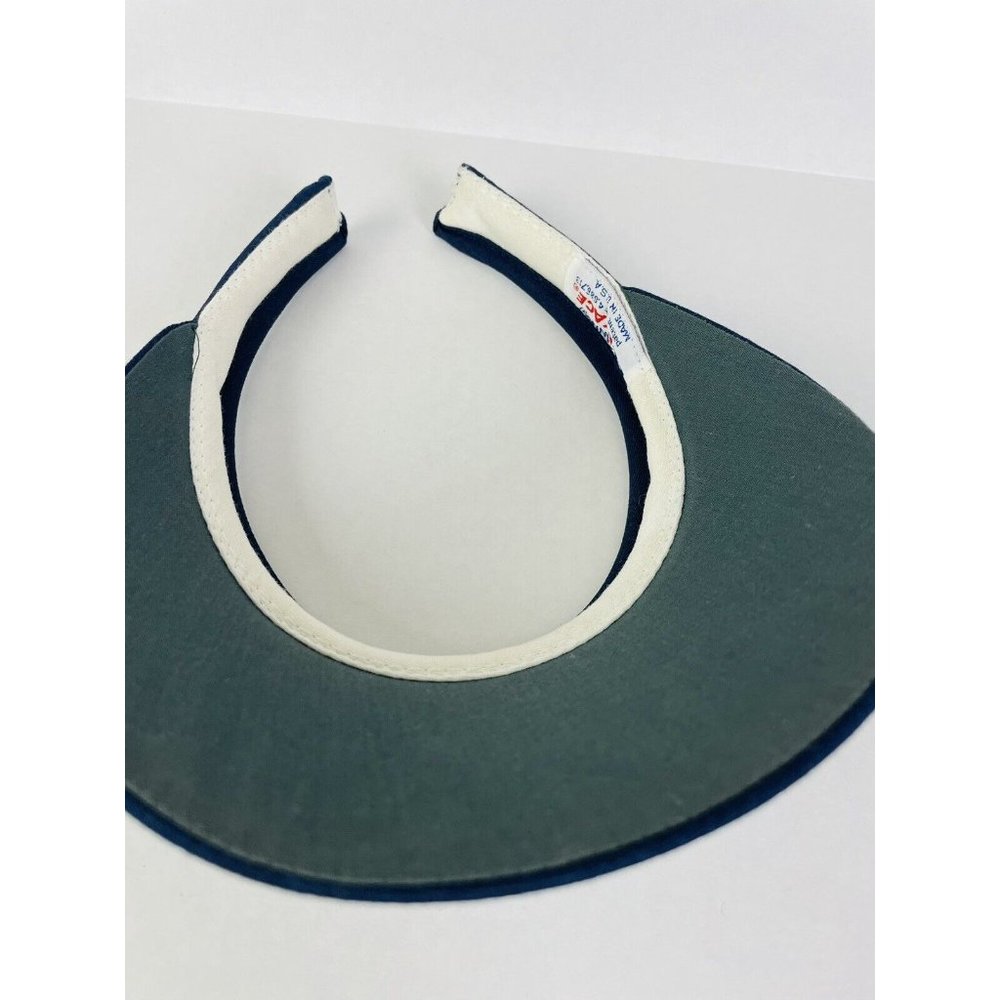 VTG Rare 1999 US Open Pinehurst Golf Tour Putter Boy logo Womans Visor Navy EUC - Picture 4 of 6